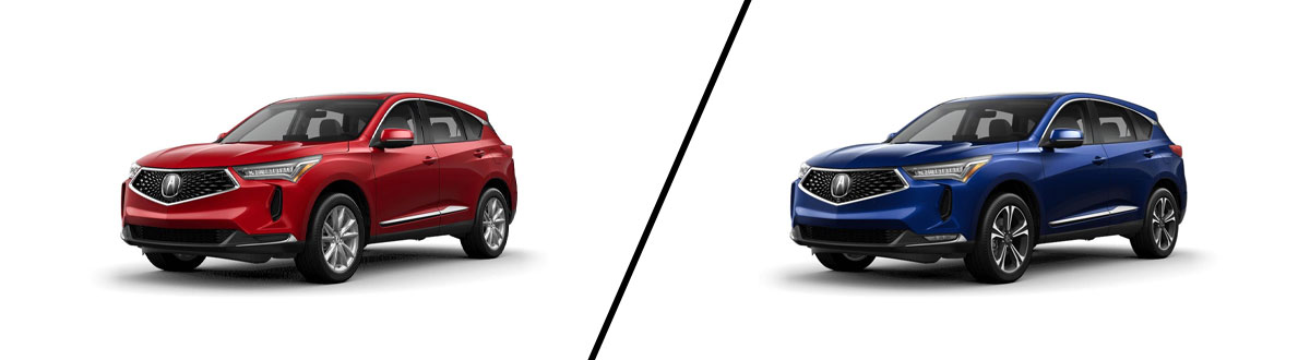 2024 Acura RDX Base vs 2024 Acura RDX Advance