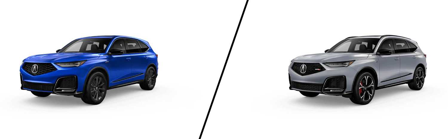 2025 Acura MDX A-Spec® vs 2025 Acura MDX Type S Advance