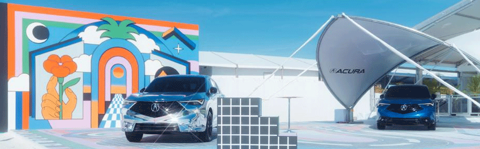Acura Partners with Acclaimed Artist Dalkhafine to Create Striking Mural on Legendary Walls of the 2024 SCOPE Art Show