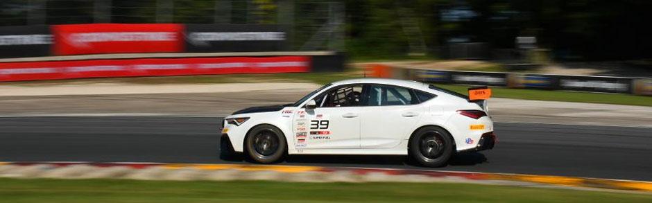 Acura Integra Type S and Acura NSX Podium at Road America